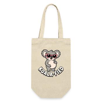 Pregnant Koala Mother – Cute Koala Pregnancy - Gift Bag for Bottles - nature - Front