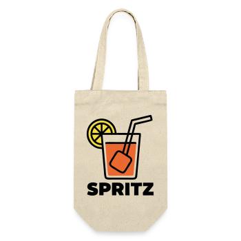 Spritz Cocktail Summer Drink Italy Holiday - Gift Bag for Bottles - nature - Front