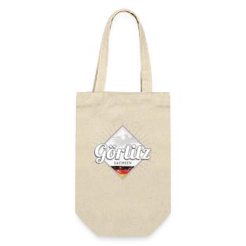 Görlitz Stadt in Deutschland Sachsen Souvenir - Geschenkbeutel für Flaschen - Natur - Vorne