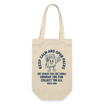 Keep Calm And Open Packs Collect Em All Trading - Gift Bag for Bottles - nature - Front