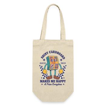 Shiny Cardboard Makes Me Happy Trading Card - Gift Bag for Bottles - nature - Front