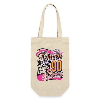 Reine du 90e anniversaire - Sac à bouteille - nature - Devant