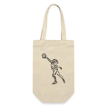 Joueur de volley-ball - Sac à bouteille - nature - Devant