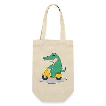 Crocodile Scooter - Sac à bouteille - nature - Devant