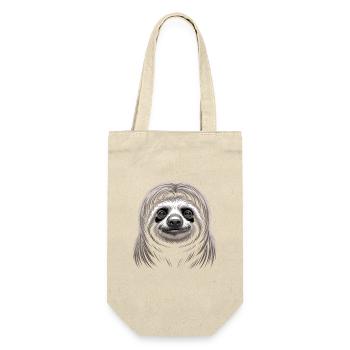 Sloth - Gift Bag for Bottles - nature - Front