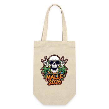 Malle 2026 Skull - Sac à bouteille - nature - Devant