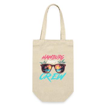 Hamburg Party Crew - Gift Bag for Bottles - nature - Front