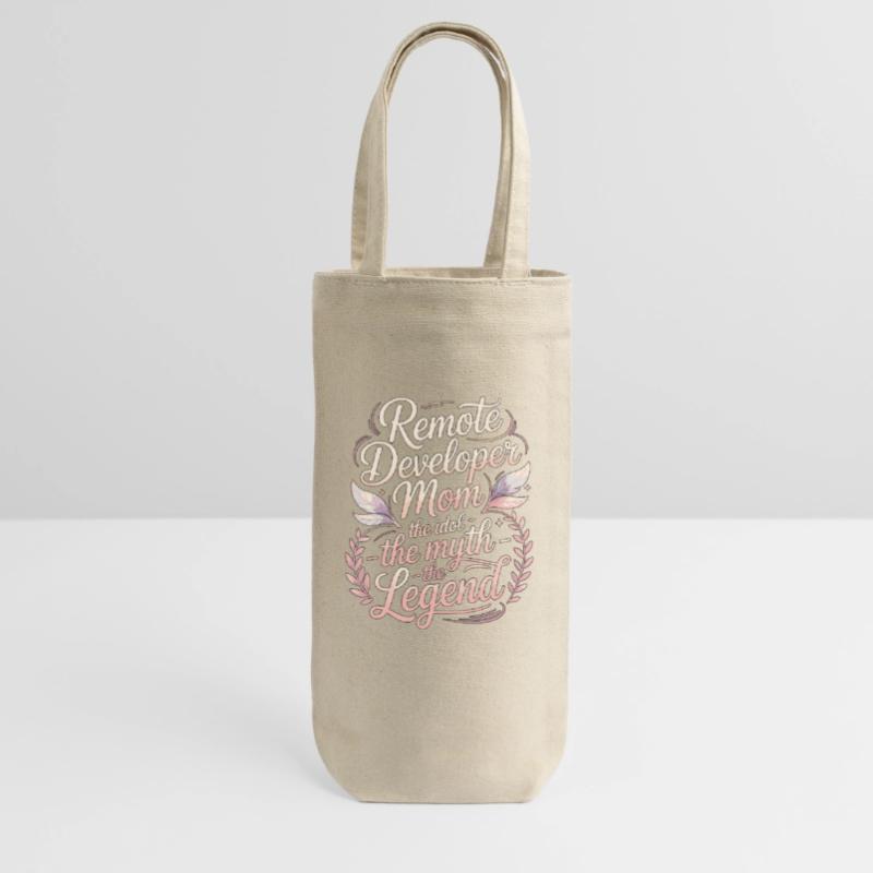 Remote Developer Mom The Idol The Remote Coder Gift Bag for Bottles