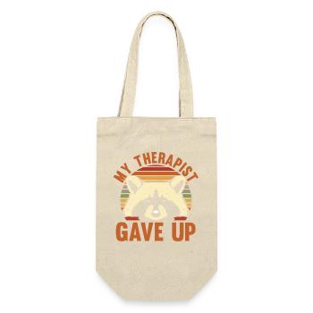 Trash Panda Raccoon - Gift Bag for Bottles - nature - Front
