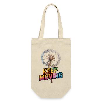 Dandelion Shirt Keep Moving - Gift Bag for Bottles - nature - Front