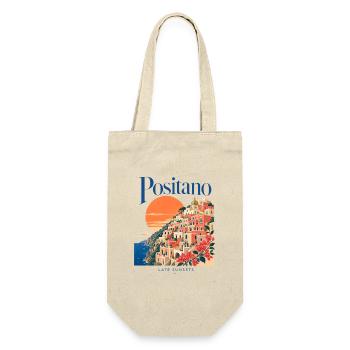 Positano Late Sunsets, Amalfi Coast Italian Summer - Gift Bag for Bottles - nature - Front