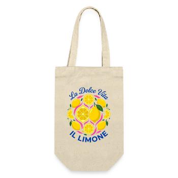 La Dolce Vita Il Limone Citrons Été Italien - Sac à bouteille - nature - Devant