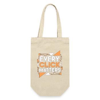 UX/UI Designer Every Click Matters Web Designer - Gift Bag for Bottles - nature - Front