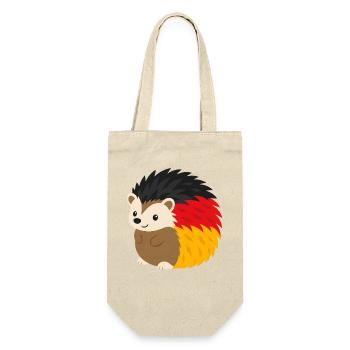 Rainbow Hedgehog Design - Gift Bag for Bottles - nature - Front
