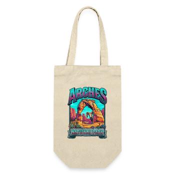 Arches National Park Color Explosion - Gift Bag for Bottles - nature - Front