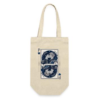 Prince of Hearts Gay Pride Playing Cards Design - Gift Bag for Bottles - nature - Front