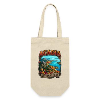 Acadia National Park Landschaftsbadge - Geschenkbeutel für Flaschen - Natur - Vorne