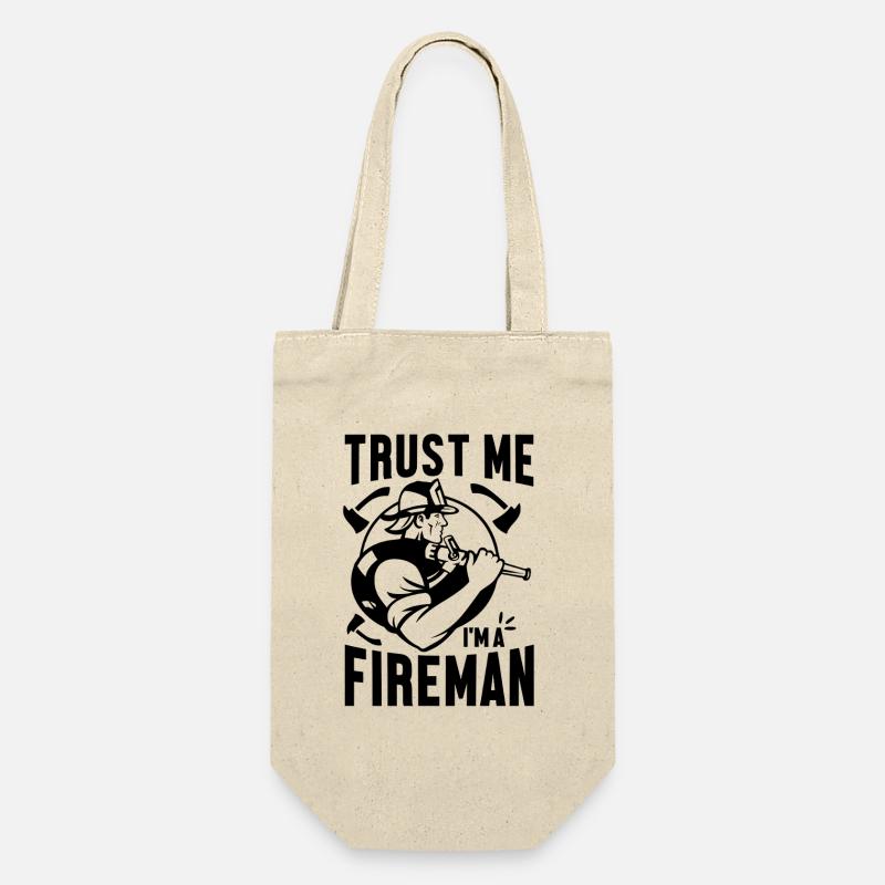 Fire brigade - Gift Bag for Bottles - nature