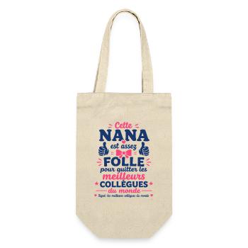 Nana Folle Quitte Ses Meilleurs Collègues - Sac à bouteille - nature - Devant
