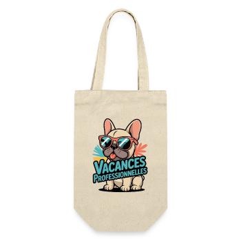 Bouledogue Vacances Professionnelles - Sac à bouteille - nature - Devant