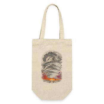 Storm Chaser Meteorologist - Gift Bag for Bottles - nature - Front