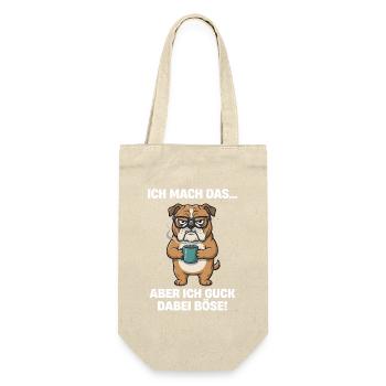 I do this but I watch - Gift Bag for Bottles - nature - Front