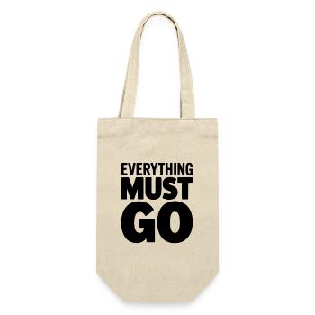 Everything Must Go - Gift Bag for Bottles - nature - Front
