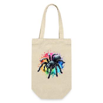 Pinktoe Rosafuss Tarantula Motif - Gift Bag for Bottles - nature - Front