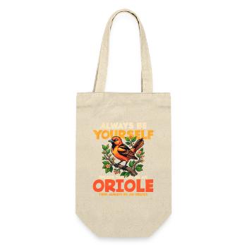 Always be yourself, oriole - Gift Bag for Bottles - nature - Front