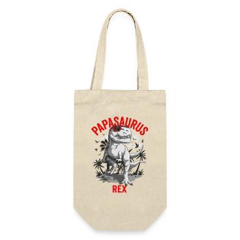 Papasaurus Rex Dinosaure Papa Été - Sac à bouteille - nature - Devant