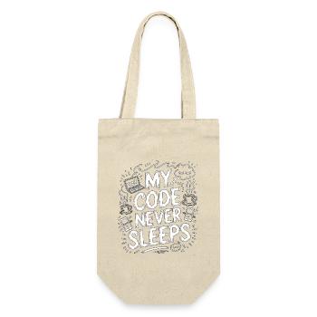 Mobile App Developer My Code Software Developer - Gift Bag for Bottles - nature - Front