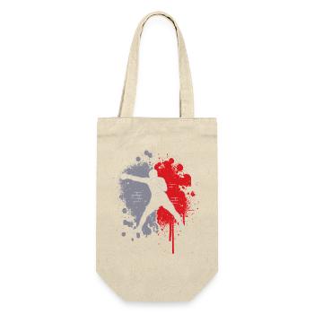 Boxer Boxing Splashes of Color Kids Men Boys - Gift Bag for Bottles - nature - Front