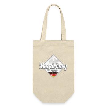 Magdeburg Stadt in Sachsen-Anhalt Deutschland - Geschenkbeutel für Flaschen - Natur - Vorne