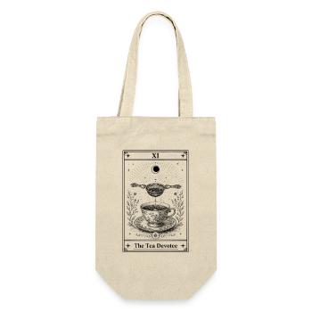 The Tea Pendant | Tarot Card - Gift Bag for Bottles - nature - Front