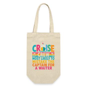 L’équipage de croisière est le plus susceptible de confondre le capitaine - Sac à bouteille - nature - Devant