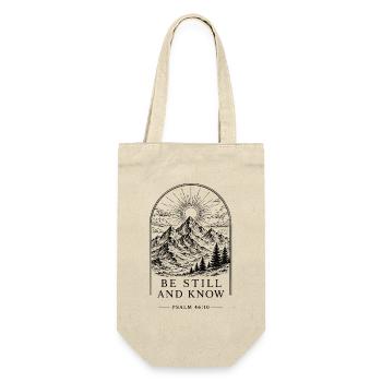 Be Still Faith - Gift Bag for Bottles - nature - Front