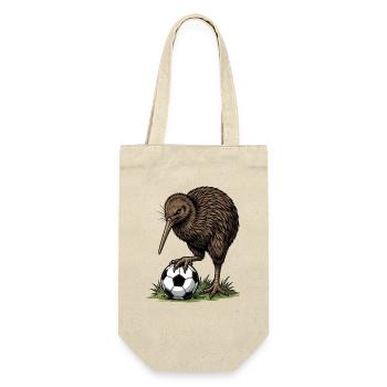 Joueur de football Kiwi Bird Drôle - Sac à bouteille - nature - Devant
