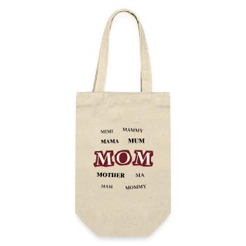 MAMAN MAMAN MAMAN MAMAN - Sac à bouteille - nature - Devant