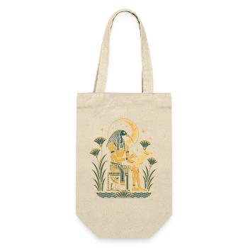 Thoth Moon Scribe - Gift Bag for Bottles - nature - Front