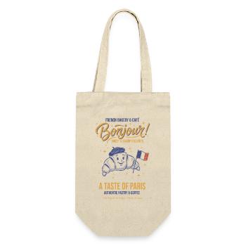 Breakfast Brunch Coffee Pancake Bacon Food - Gift Bag for Bottles - nature - Front