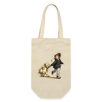 More laughter. More pony. – Friendship and horses - Gift Bag for Bottles - nature - Front