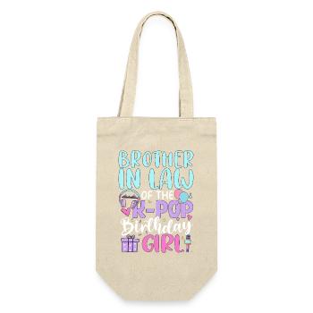 Beau-frère de la fille d’anniversaire de la K-Pop - Sac à bouteille - nature - Devant