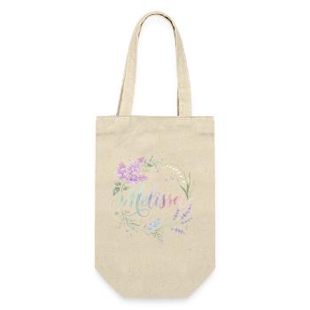 La couronne florale de Melissa - Sac à bouteille - nature - Devant