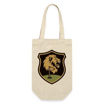 Blason vintage Club de golf Golfeurs Sports de golf - Sac à bouteille - nature - Devant