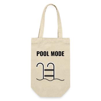 Mode piscine – Il suffit de désactiver - Sac à bouteille - nature - Devant