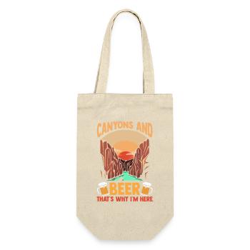 Hiking Mountain Trail Backpacking Outdoors Poaching - Gift Bag for Bottles - nature - Front