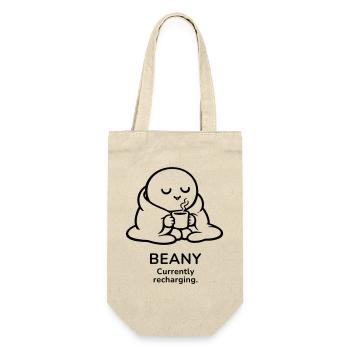 Beany – En recharge actuelle | Ambiance Café Douillette - Sac à bouteille - nature - Devant