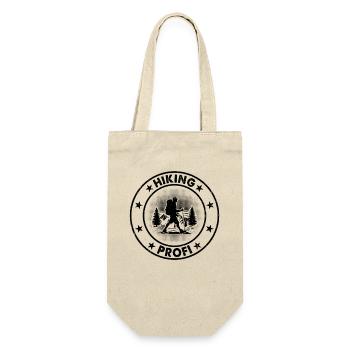 Hiking profi  - Outdoor Hiking Mountain Hiking - Geschenkbeutel für Flaschen - Natur - Vorne