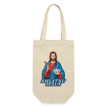 Massage Shiatsu Jésus Lunettes à ventouses Moxa - Sac à bouteille - nature - Devant