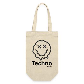 techno - Sac à bouteille - nature - Devant